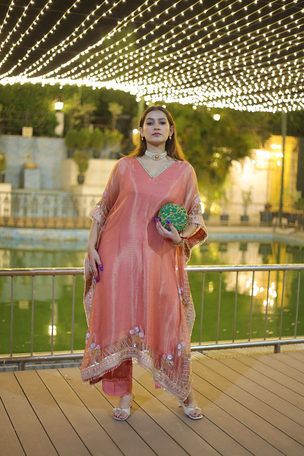 Pink & Gold Suit